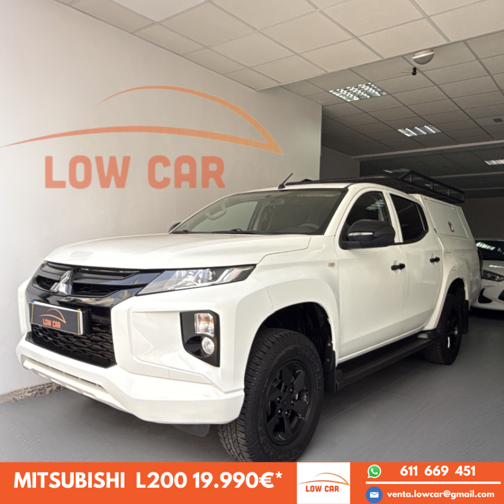 Mitsubishi L200 Double Cab (D/C) 220 DI-D M-PRO 2.2 Diésel 150 CV 4x4.